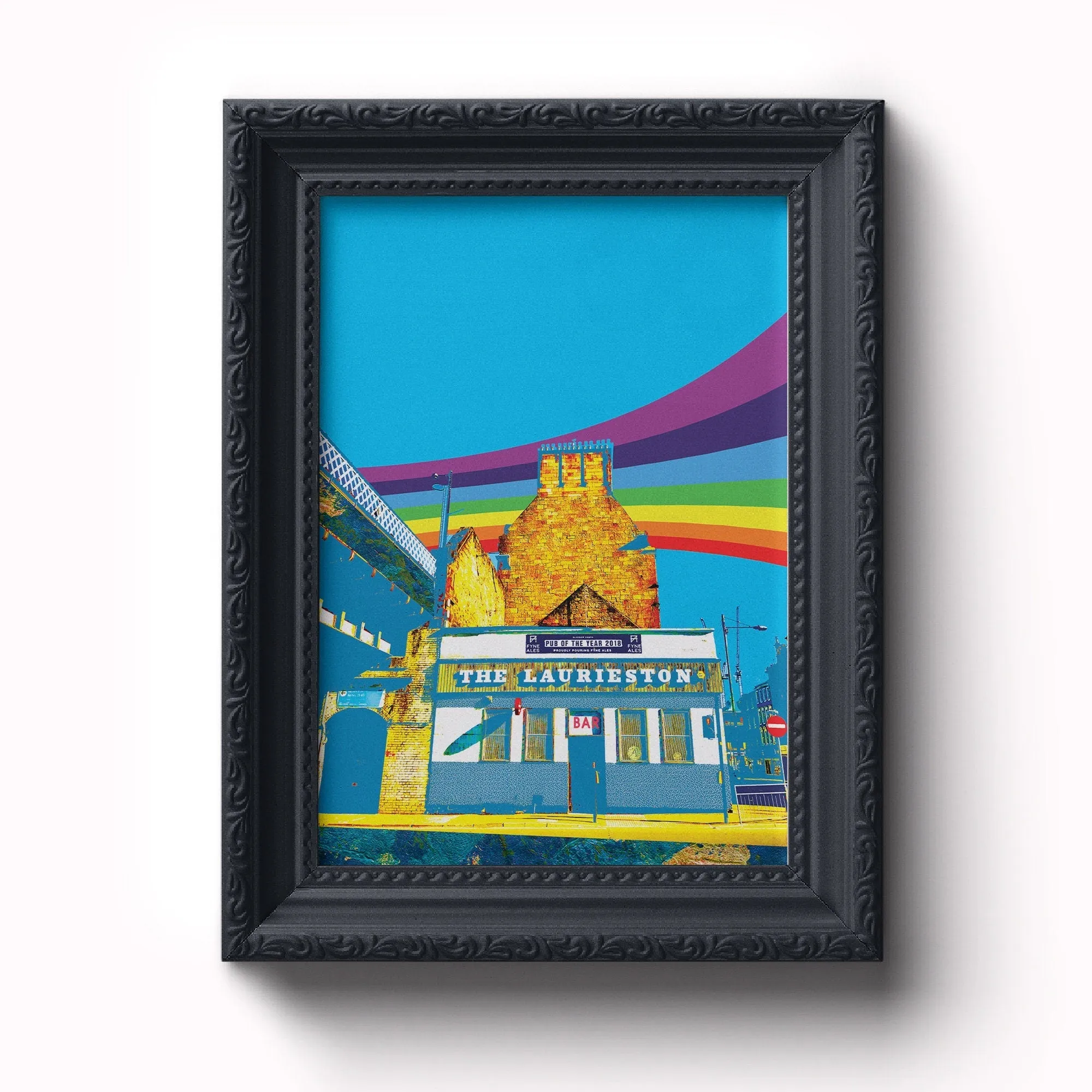 Laurieston Bar Print