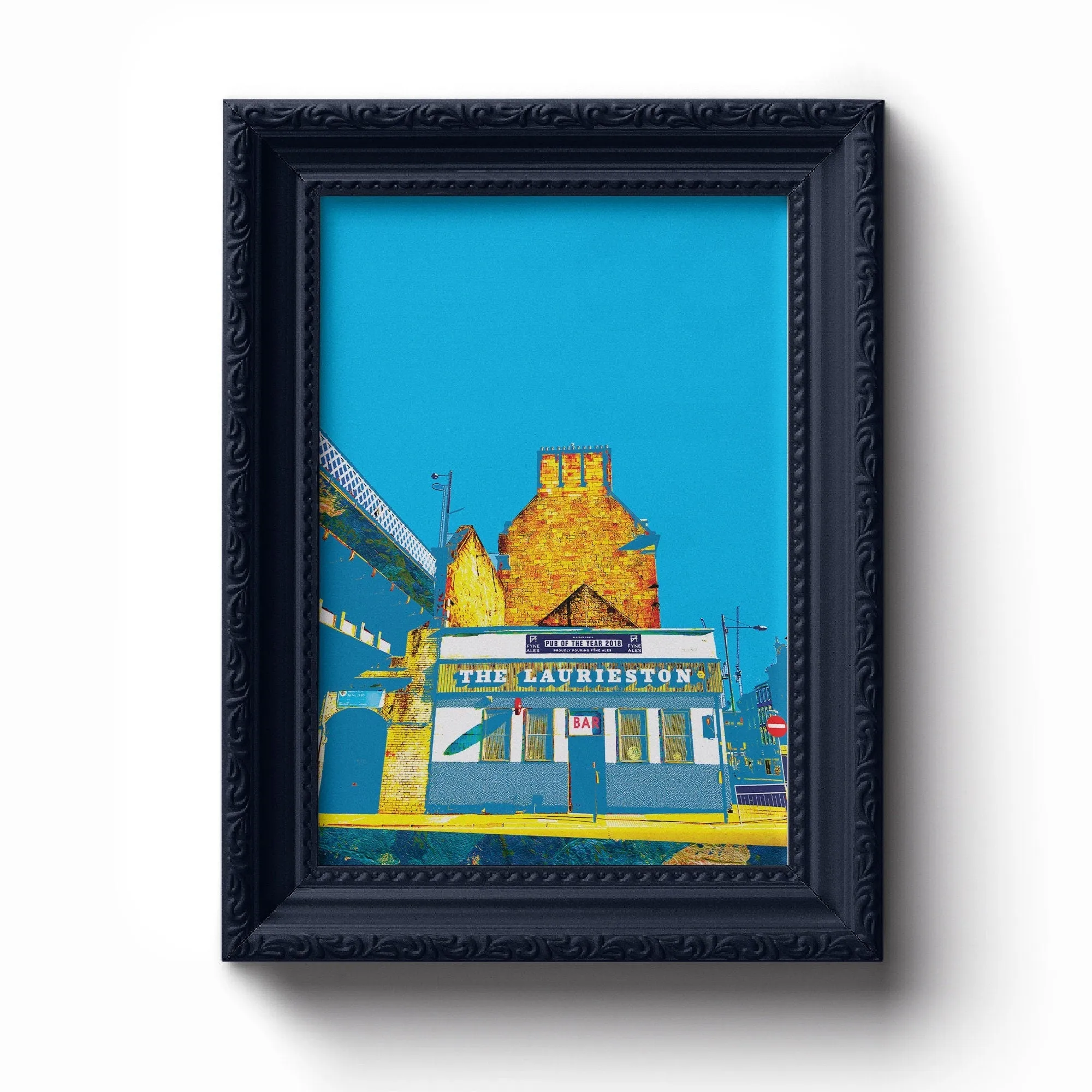 Laurieston Bar Print