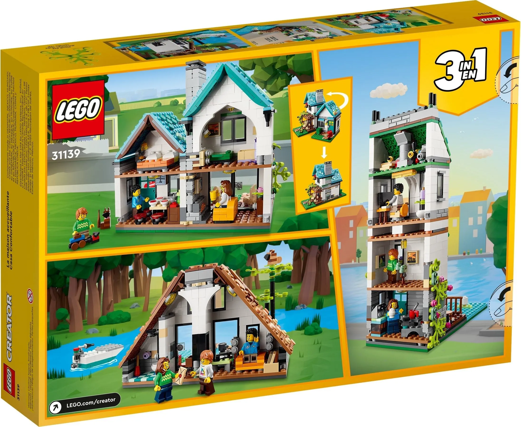 LEGO 31139: Creator 3-in-1: Cozy House