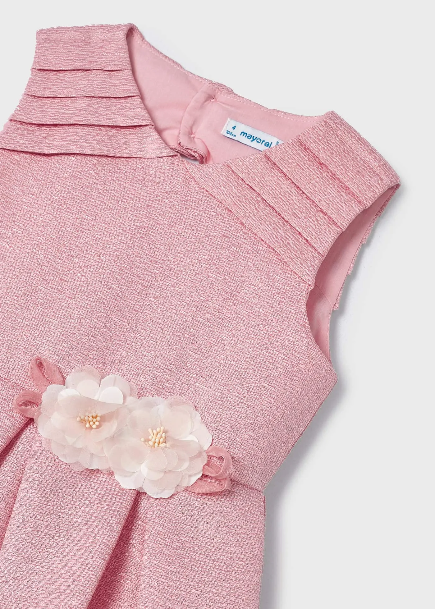Mayoral Girl Ceremony Dress with a Flower