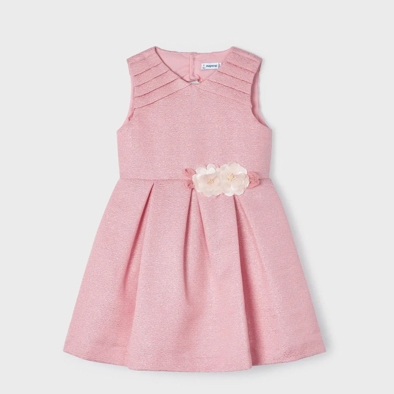 Mayoral Girl Ceremony Dress with a Flower