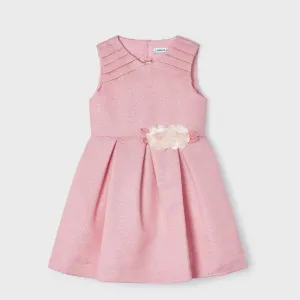 Mayoral Girl Ceremony Dress with a Flower