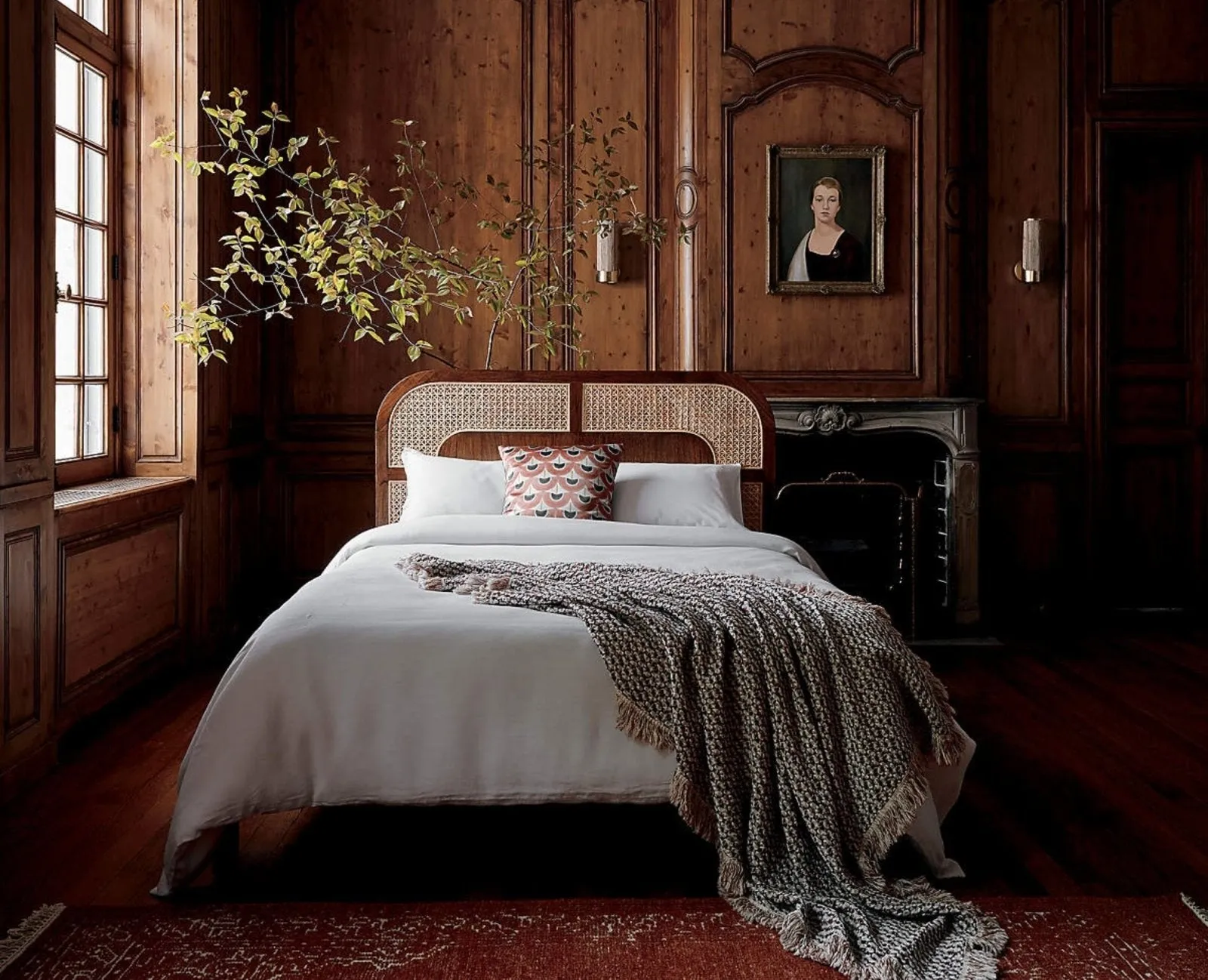 Monaco Wooden King size Bed