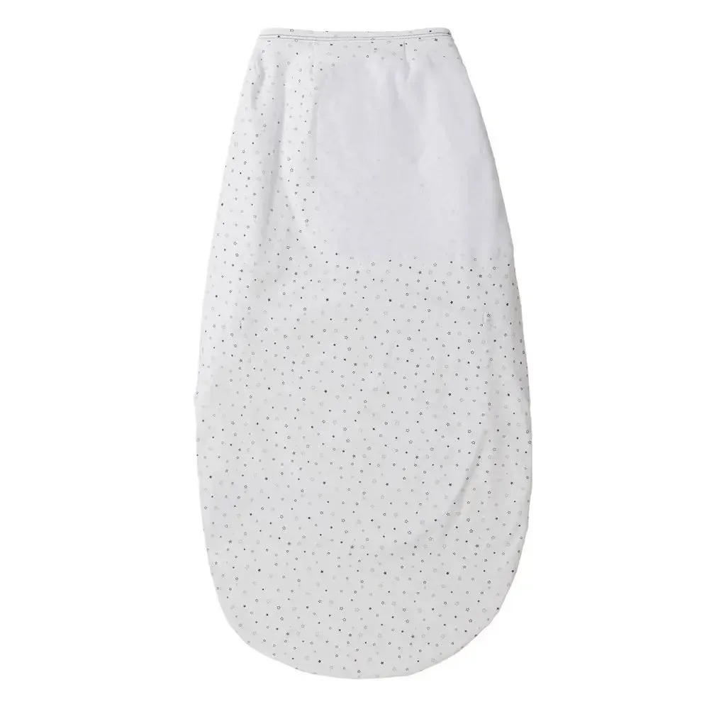 Nested Bean Zen 100% Cotton Swaddle Wrap Classic 0-6M - Stardust Gray
