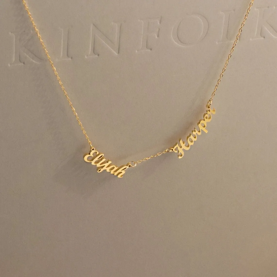 Personalized Multi Name Necklace