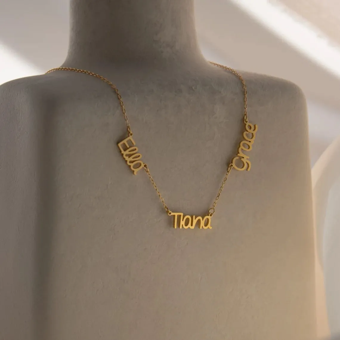 Personalized Multi Name Necklace