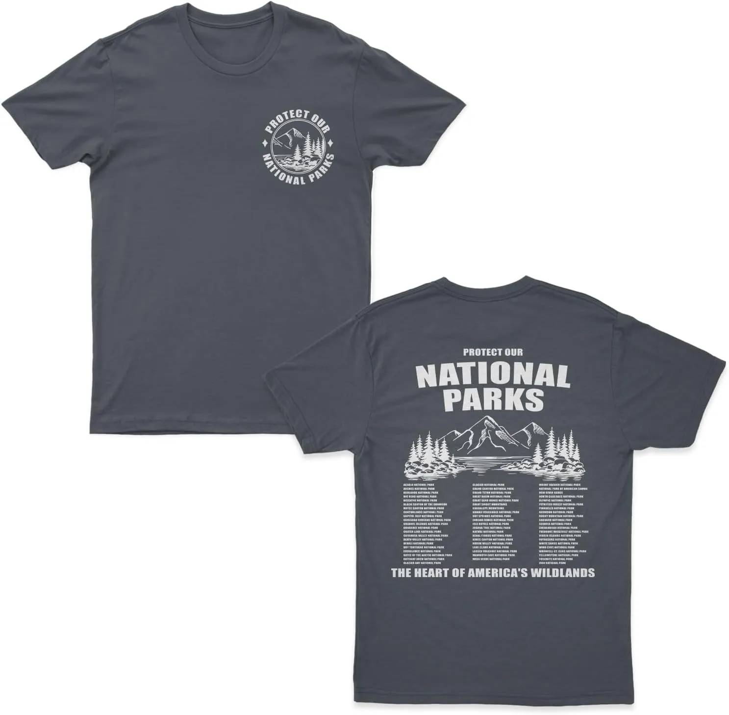 Protect Our National Parks Shirt, Mountain Shirts for Women, Hiking T-Shirt, Nature Lover, National Park T Shirts