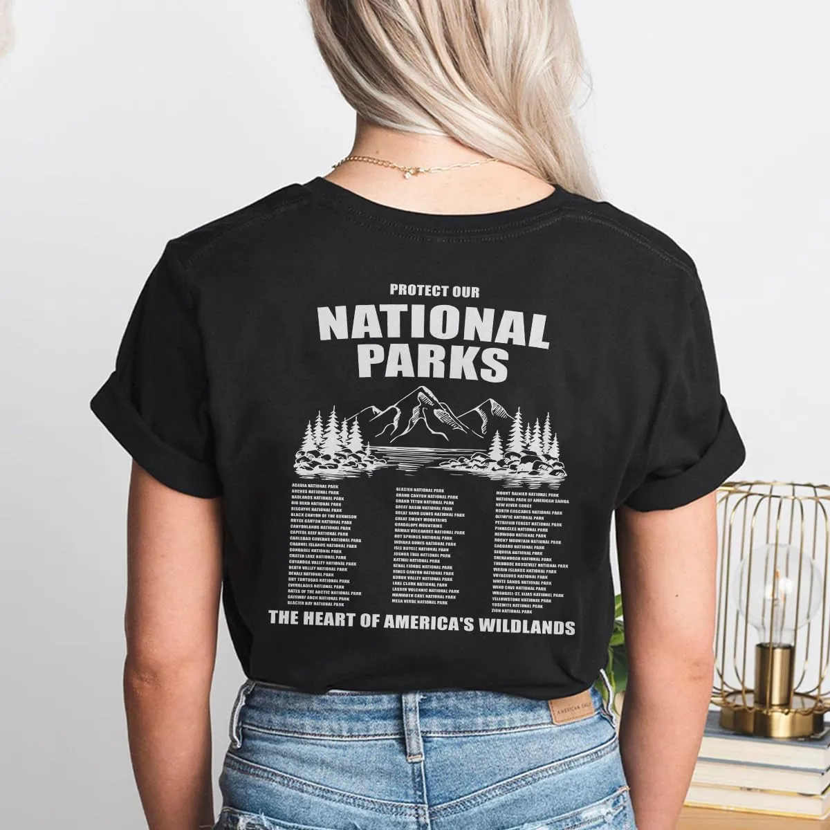 Protect Our National Parks Shirt, Mountain Shirts for Women, Hiking T-Shirt, Nature Lover, National Park T Shirts