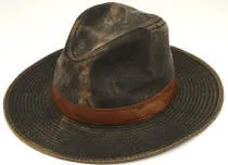 Safari Hat / Indiana Jones Hat / Faux Leather