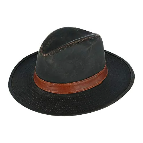 Safari Hat / Indiana Jones Hat / Faux Leather