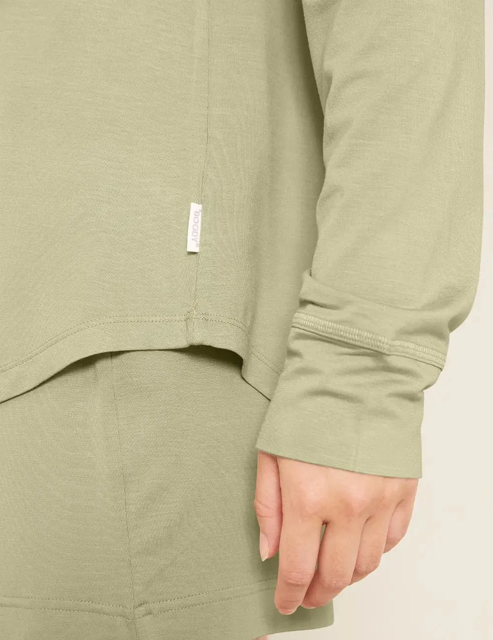 Sage Goodnight Women's Bamboo Raglan Sleep Top