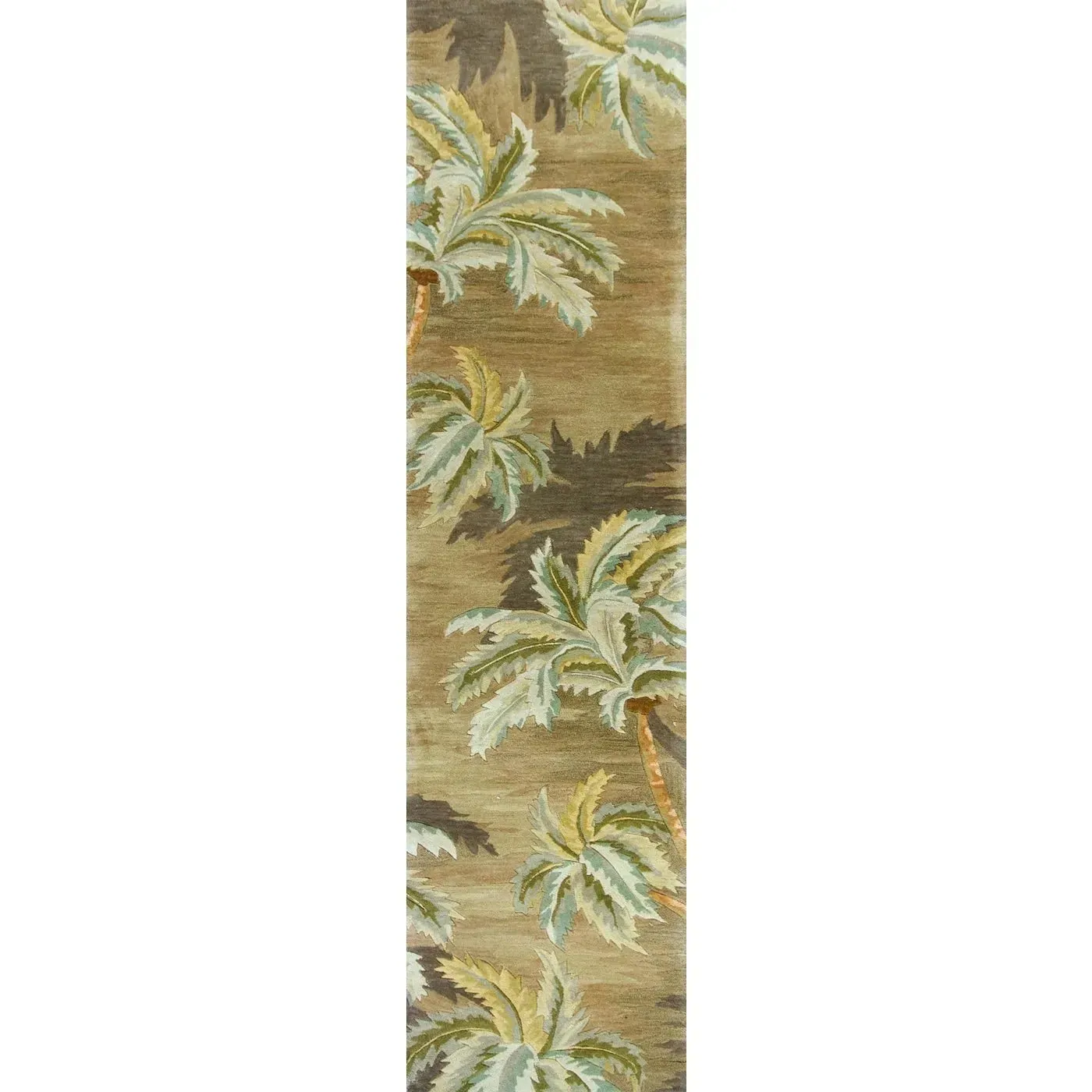Sparta 3102 Palm Trees Moss Rug