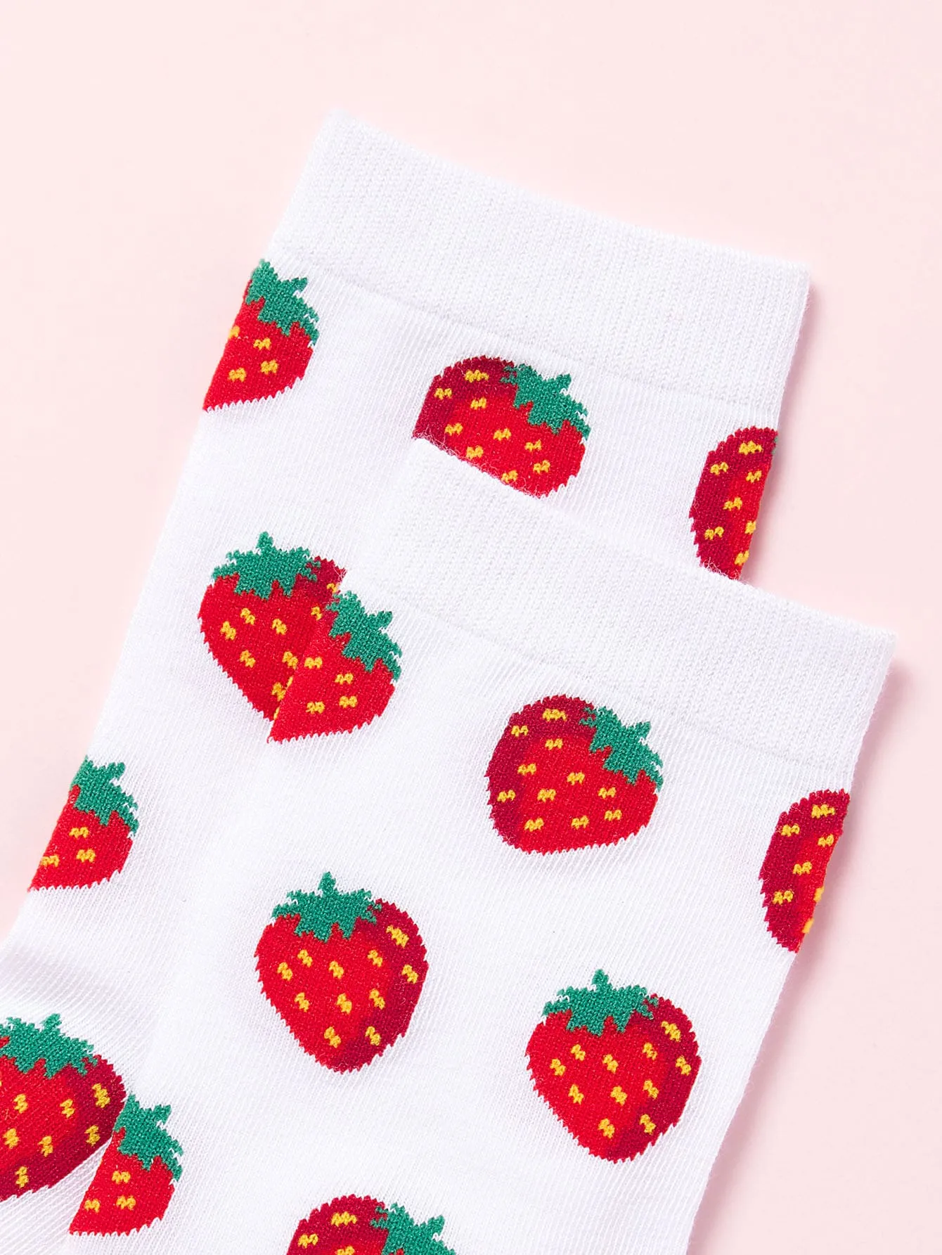 Strawberry Socks Cute Berry Socks Funny Socks for Women Novelty Socks Funky