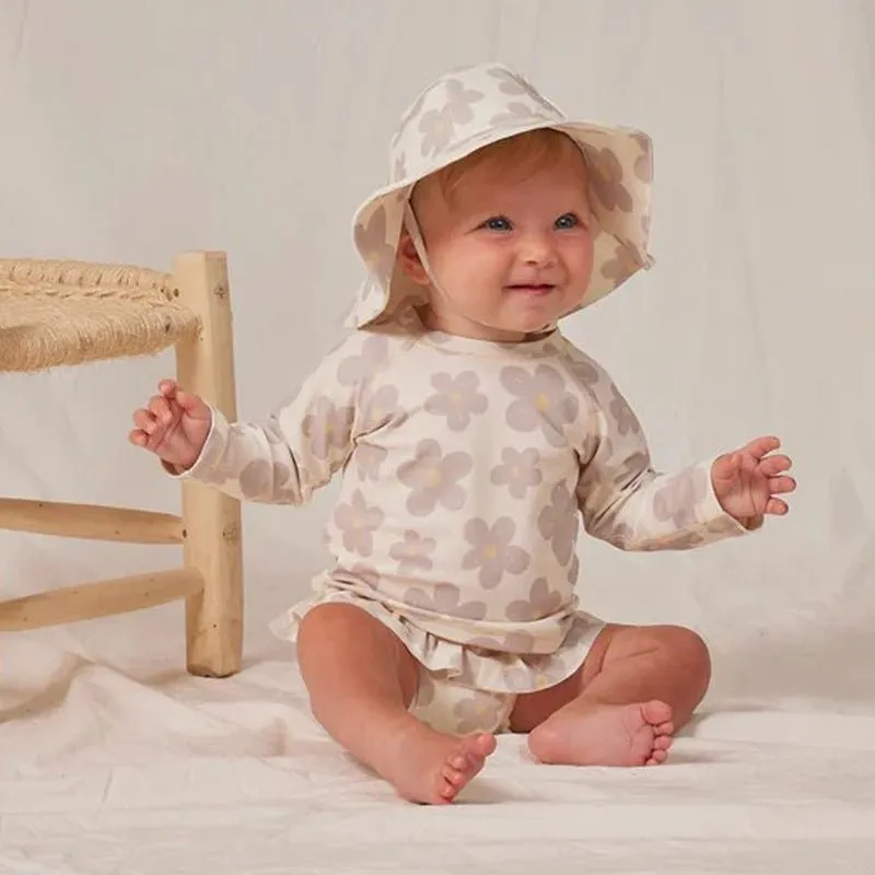 Toddler/Kid Girl's Two-Piece Floral Swimsuit (3 Designs)