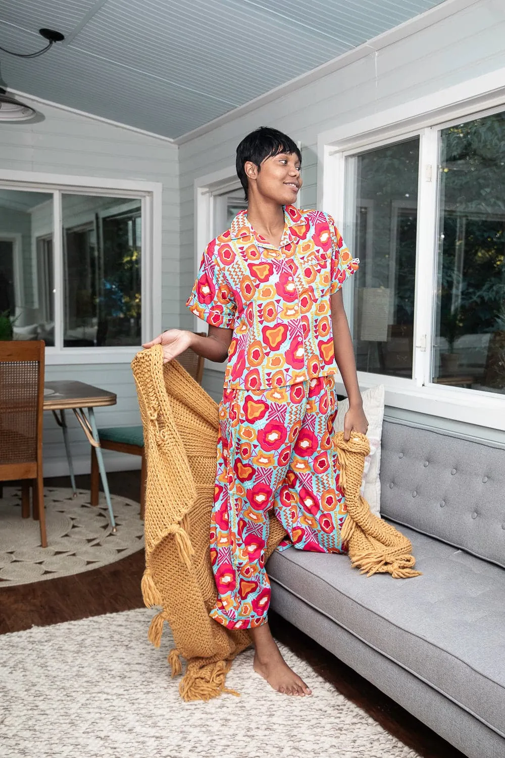 Tribal Garden Pajama Set