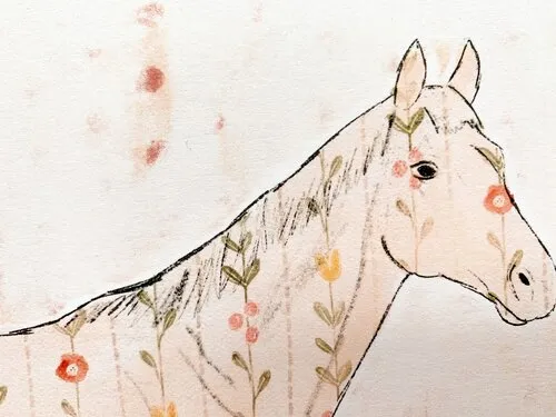 Whimsical Horse Prints