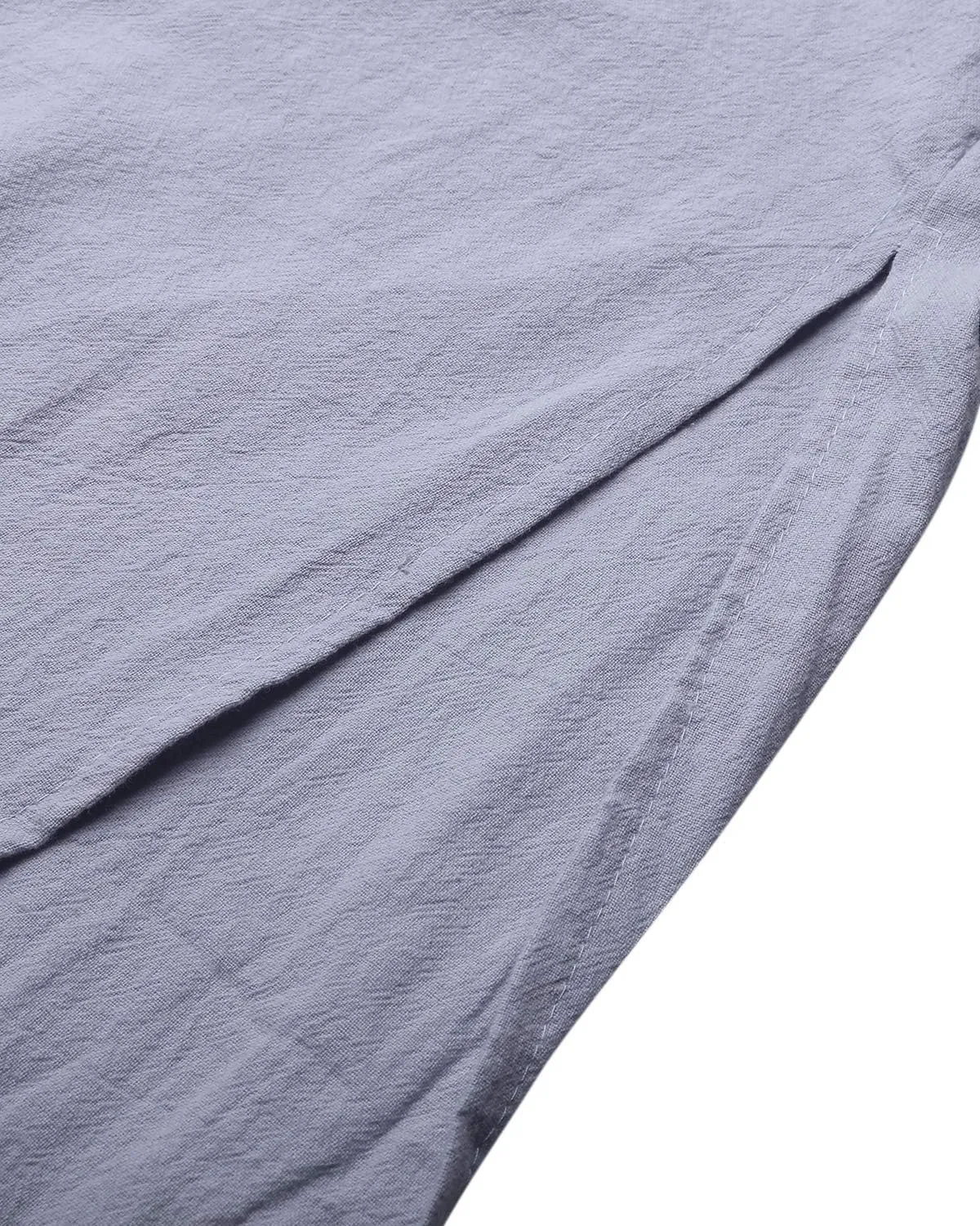 Women's Maxi Dress Solid Plus Size Loose Cotton Linen Long Dresses with Pockets