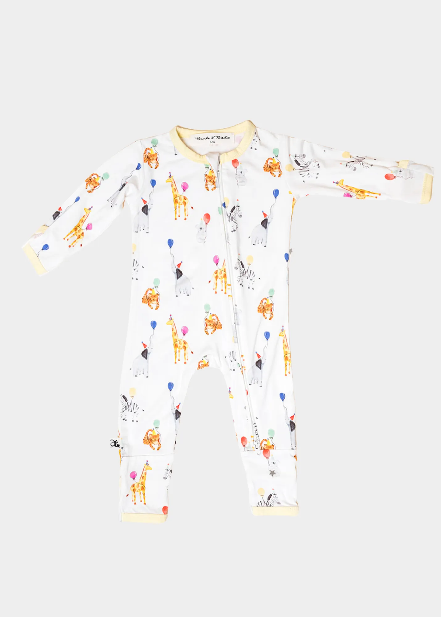 Zipper Sleeper - YELLOW PARTY